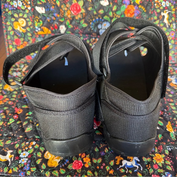 Pair Men’s XL Square Toe Post-Op Shoe Boot After Surgery Foot Brace Black - Picture 4 of 8